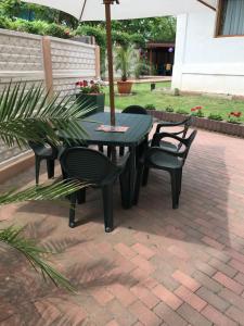 Patio nebo venkovní prostory v ubytování Mellys Haus