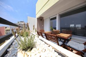 Μπαλκόνι ή βεράντα στο Porat Apartment