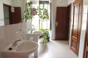 Koupelna v ubytování Hostal San Martin