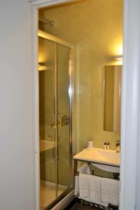 Kúpeľňa v ubytovaní MA Hotel