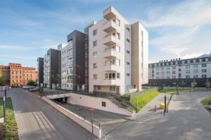 Budova, v ktorej sa apartmán nachádza