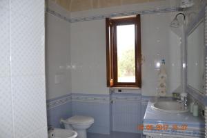 Koupelna v ubytování Masseria Fragnale