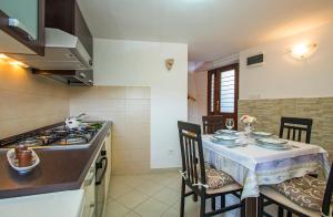 Kuchyň nebo kuchyňský kout v ubytování Karla Apartment + 12 fotografií