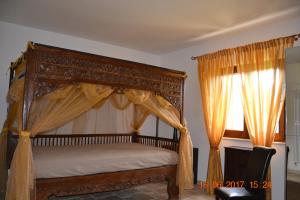 Postel nebo postele na pokoji v ubytování Masseria Fragnale