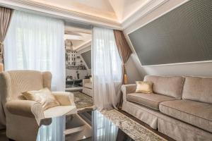 Część wypoczynkowa w obiekcie Luxury Apartments - Wroclaw Old Town - Wrocław Rynek