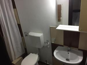 Koupelna v ubytování Vila DG