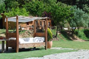 Zahrada ubytování El Solei Paraiso en el Montseny