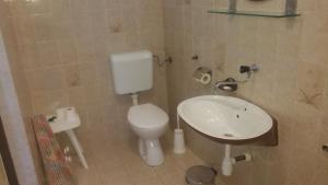 Koupelna v ubytování Apartman Frketić