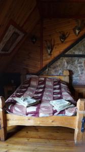 Postel nebo postele na pokoji v ubytování Guest house Jumiezis