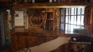 Kuchyň nebo kuchyňský kout v ubytování Guest house Jumiezis