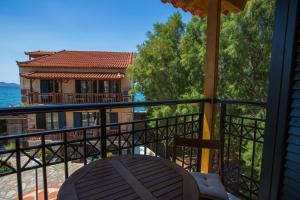 Balkón nebo terasa v ubytování Amfilissos Hotel