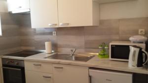 Kuchyň nebo kuchyňský kout v ubytování Apartment Dinko + 9 fotografií