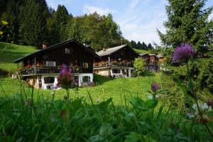 Zahrada ubytování Ferienwohnungen im Blockhaus Metzler