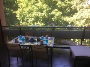 Balkón nebo terasa v ubytování I Salici