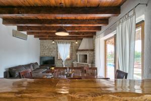 Posezení v ubytování Istrian Villa Melany
