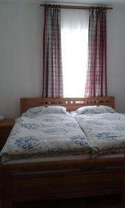 Postel nebo postele na pokoji v ubytování Ferienwohnung Mülli