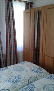 Postel nebo postele na pokoji v ubytování Ferienwohnung Mülli