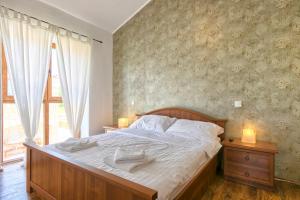 Postel nebo postele na pokoji v ubytování Istrian Villa Melany