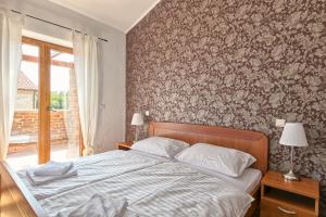 Postel nebo postele na pokoji v ubytování Istrian Villa Melany