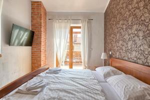 Postel nebo postele na pokoji v ubytování Istrian Villa Melany