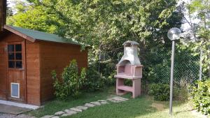 A garden outside Agriturismo Ca' di Mazza