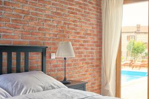 Postel nebo postele na pokoji v ubytování Istrian Villa Melany