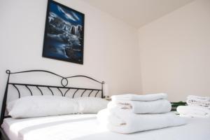 Postel nebo postele na pokoji v ubytování Villa Mira