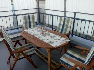 Balkón nebo terasa v ubytování Ancora Center Apartment