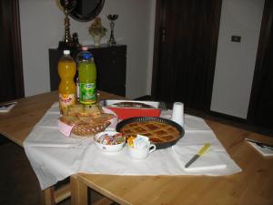 Jedlo v ubytovaní bed & breakfast alebo blízkom okolí
