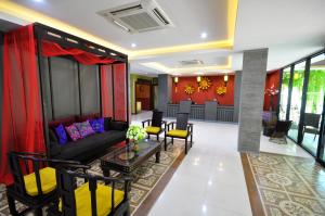 Posezení v ubytování Chiangmai S.P. Hotel