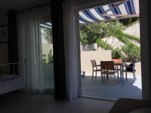 Balkón alebo terasa v ubytovaní Villa Antares Pisak