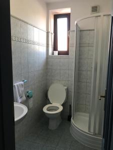 Kúpeľňa v ubytovaní Penzion Parkur