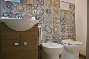 Koupelna v ubytování B&B Cinisi Mare e Monti