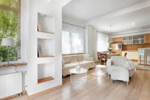 Kuchyň nebo kuchyňský kout v ubytování VIU Secret Garden Apartment
