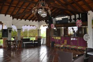 Restaurace v ubytování Finca Hotel La Esperanza
