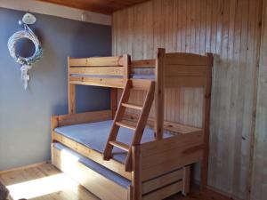 Postel nebo postele na pokoji v ubytování Domek Gościnny Natania