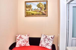 Ruang duduk di Hotel Art-Seg