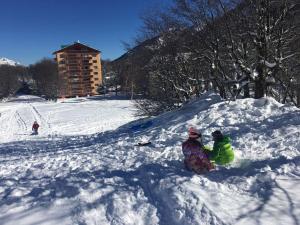 Apartamento Termas de Chillán v zimě