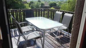 Balkón alebo terasa v ubytovaní Apartment Pražská