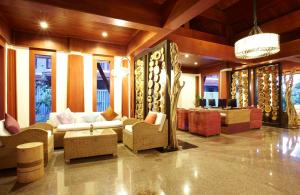 Posezení v ubytování Samui Buri Beach Resort
