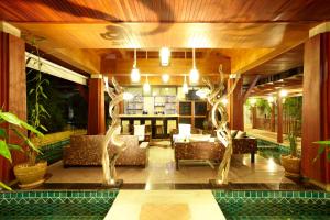 Posezení v ubytování Samui Buri Beach Resort