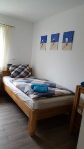 Postel nebo postele na pokoji v ubytování Lieblingsplatz
