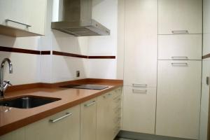 Kuchyňa alebo kuchynka v ubytovaní Apartahotel Ribera