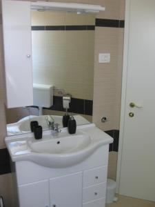 Koupelna v ubytování Apartman Pobri