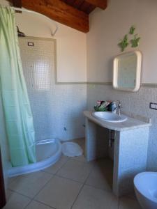 A bathroom at Al Ciclamino