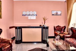 Ruang duduk di Hotel Art-Seg