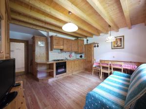 Kuchyň nebo kuchyňský kout v ubytování Appartamenti Home Service