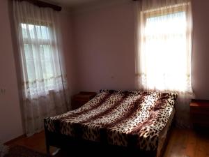 Letto o letti in una camera di Mtirala House
