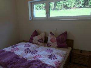 Ένα ή περισσότερα κρεβάτια σε δωμάτιο στο Ferienhaus Grobauer II +70 φωτογραφίες