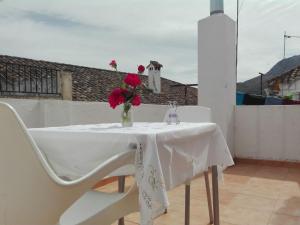A balcony or terrace at Casita de Rosario